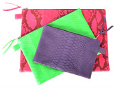 ZIPPER POUCHES